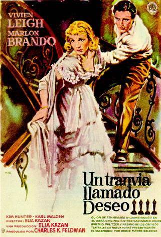 Cartel de Un tranvía llamado deseo