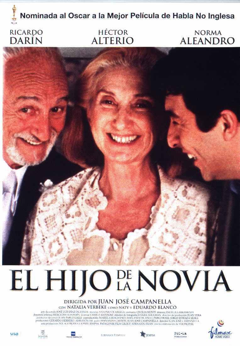 Cartel de El hijo de la novia