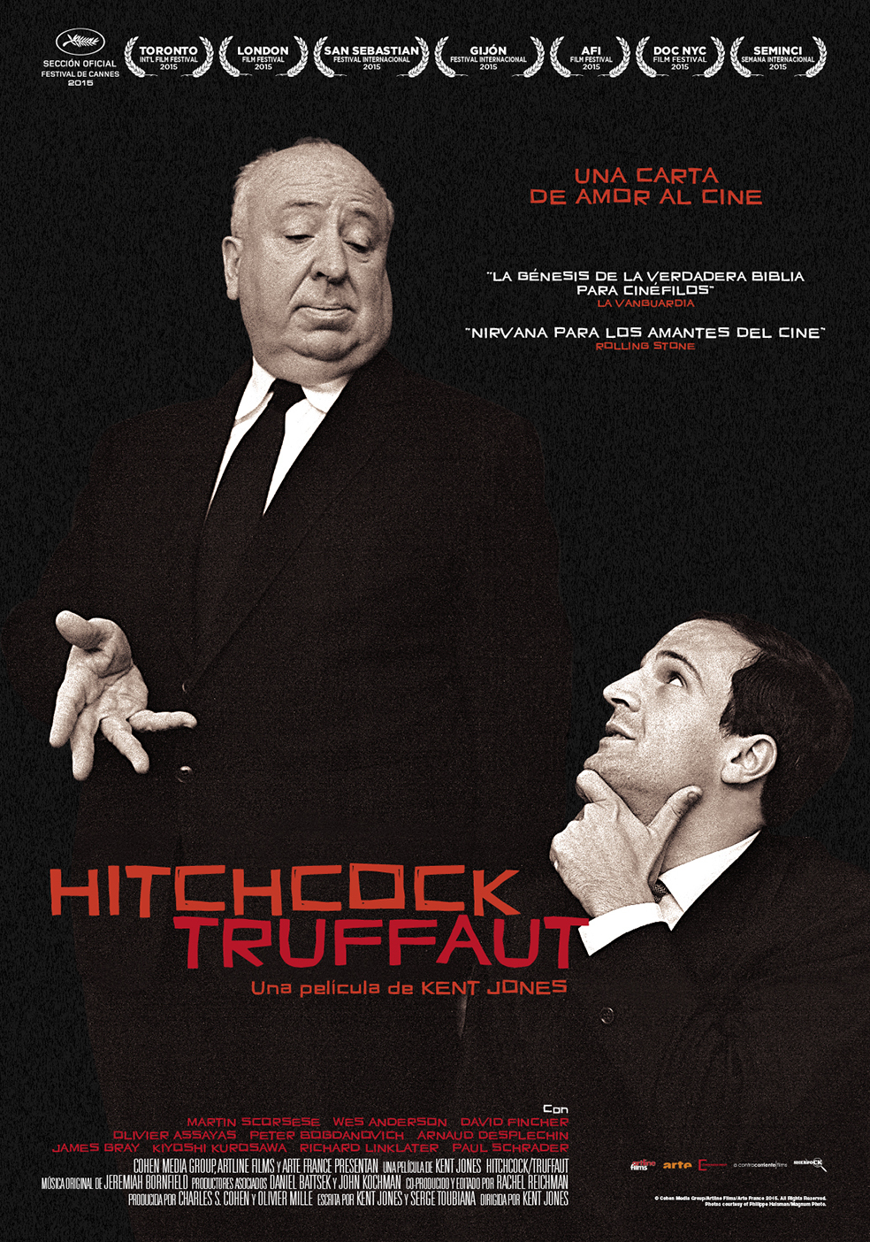 Cartel de Hitchcock/Truffaut