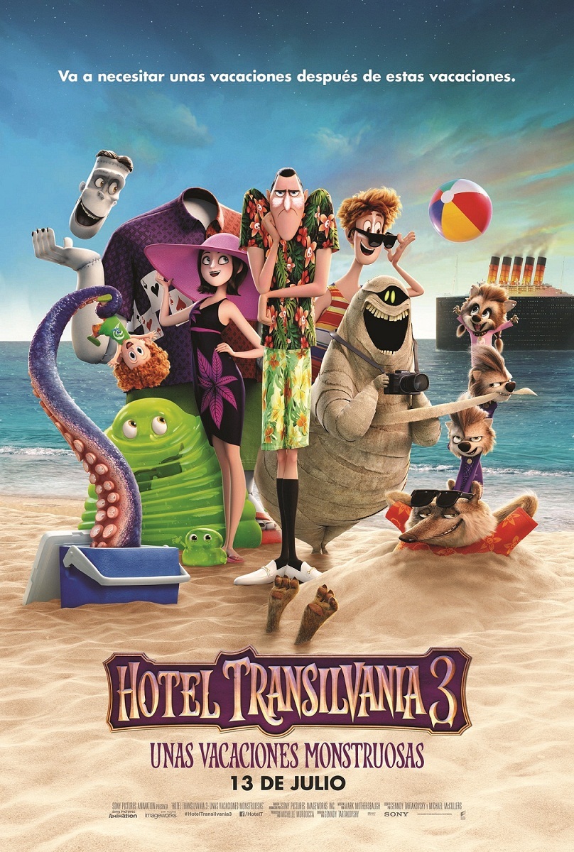 Cartel de Hotel Transilvania 3: Unas vacaciones monstruosas