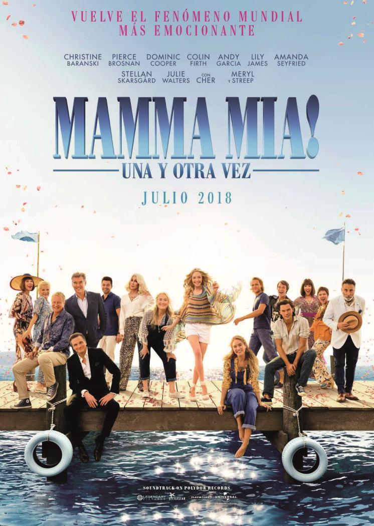 Cartel de Mamma Mia!: Una y otra vez