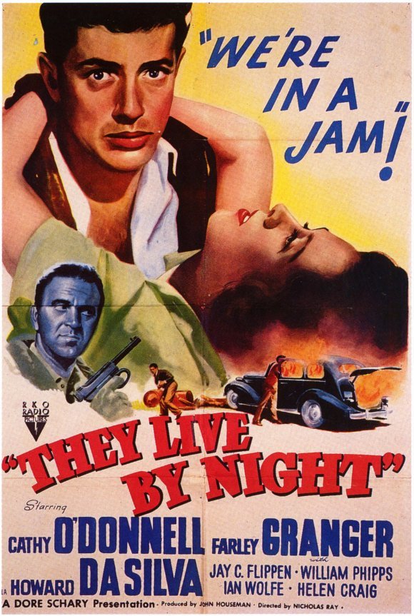 Cartel deLos amantes de la noche