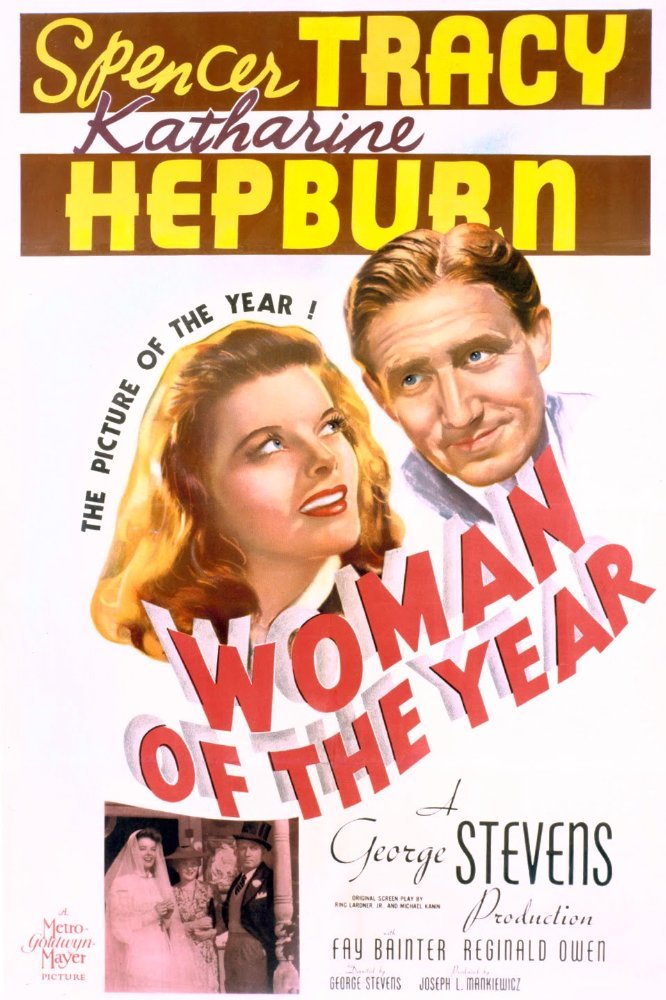 Cartel de La mujer del año