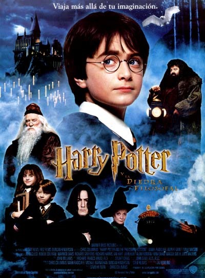 Cartel de Harry Potter y la piedra filosofal