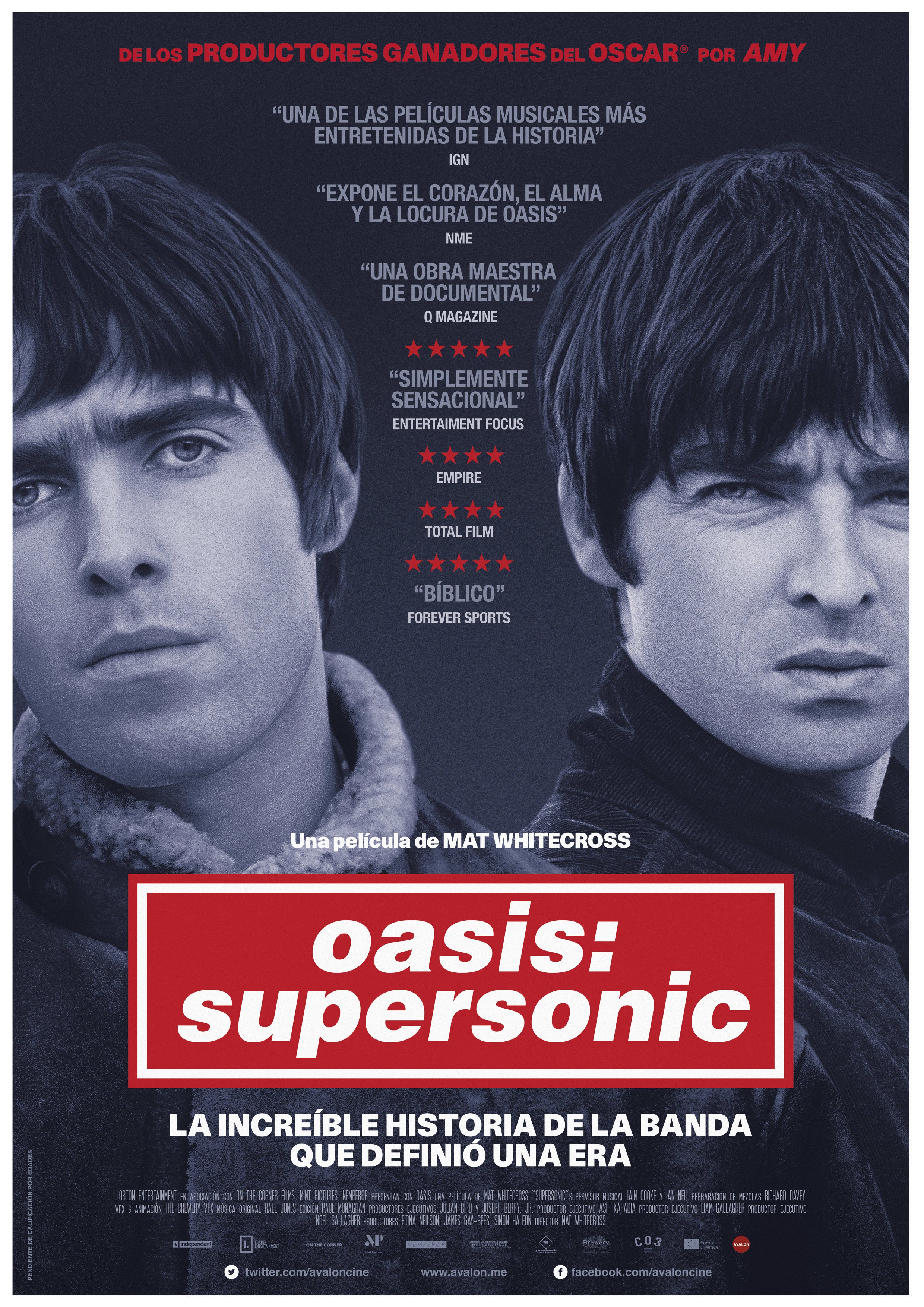 Cartel de Oasis: Supersonic