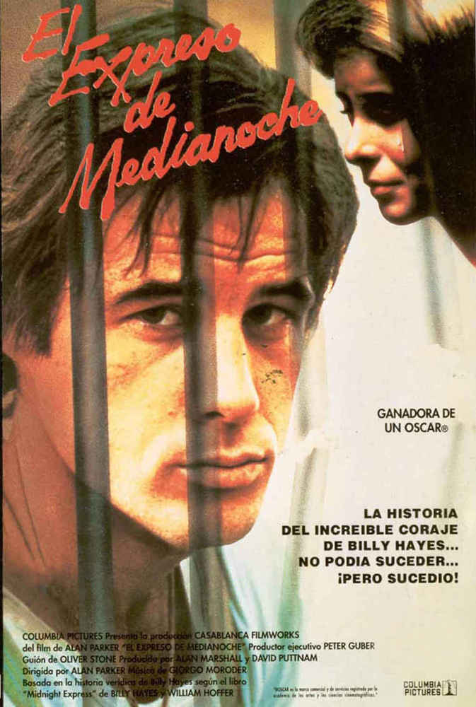Cartel deEl expreso de medianoche