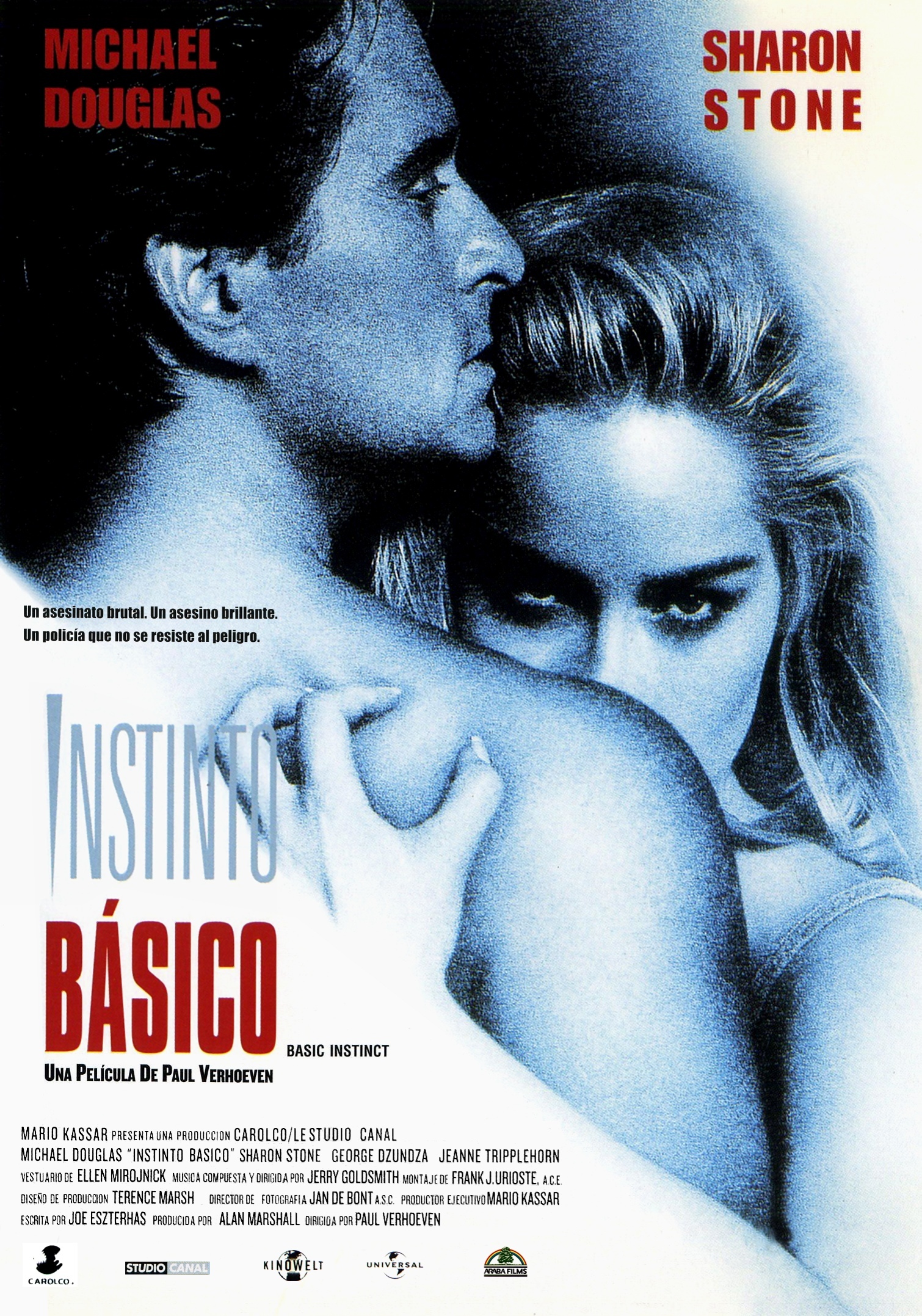 Cartel deInstinto básico