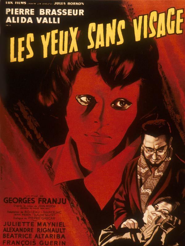 Cartel deLos ojos sin rostro