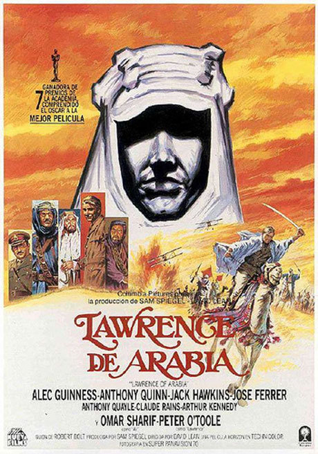 Cartel deLawrence de Arabia