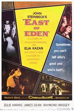 Cartel de Al este del Edén