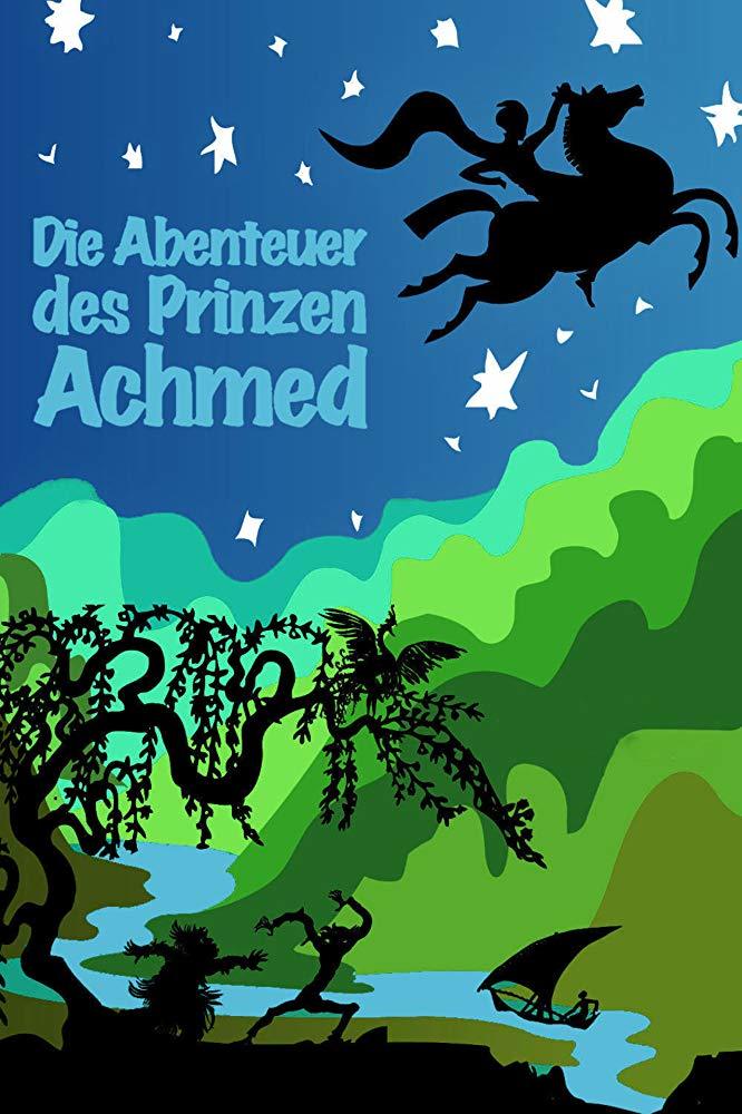 Cartel deLas aventuras del príncipe Ahmed