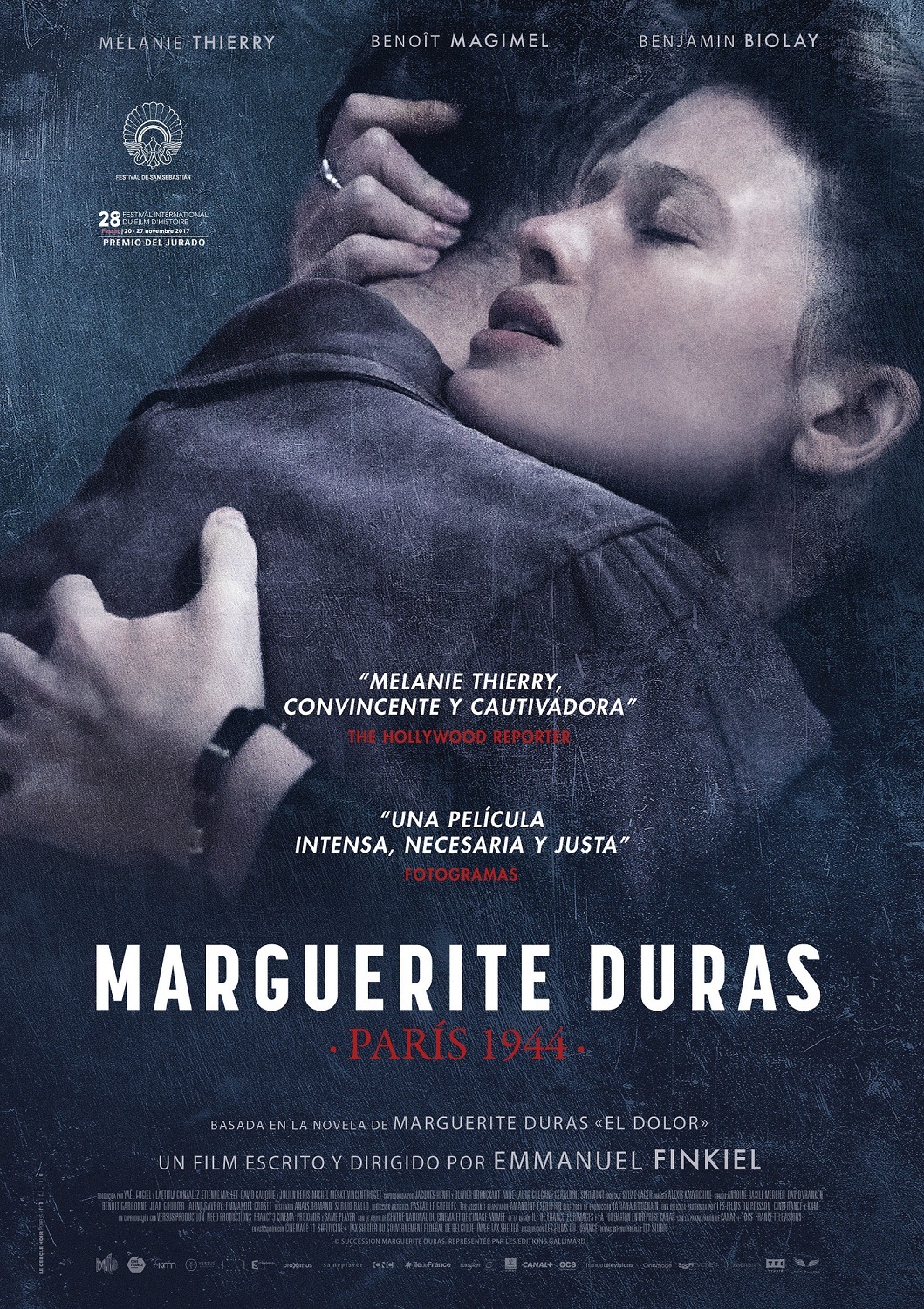 Cartel deMarguerite Duras. París 1944