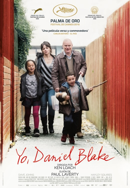 Cartel de Yo, Daniel Blake