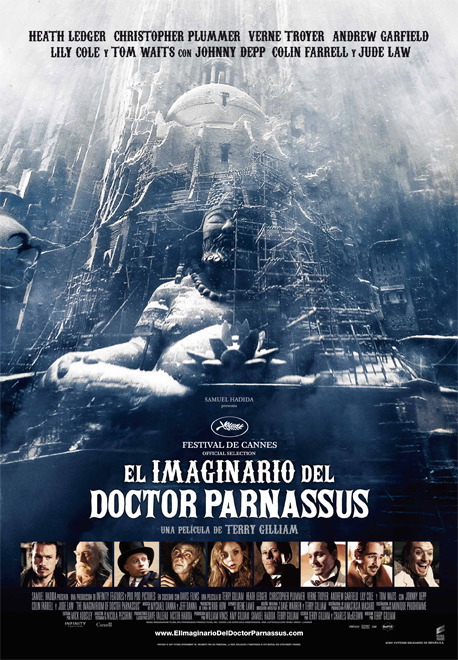 Cartel deEl imaginario del Doctor Parnassus