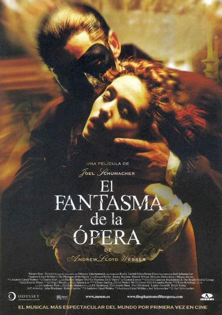 Cartel deEl fantasma de la ópera (2004)