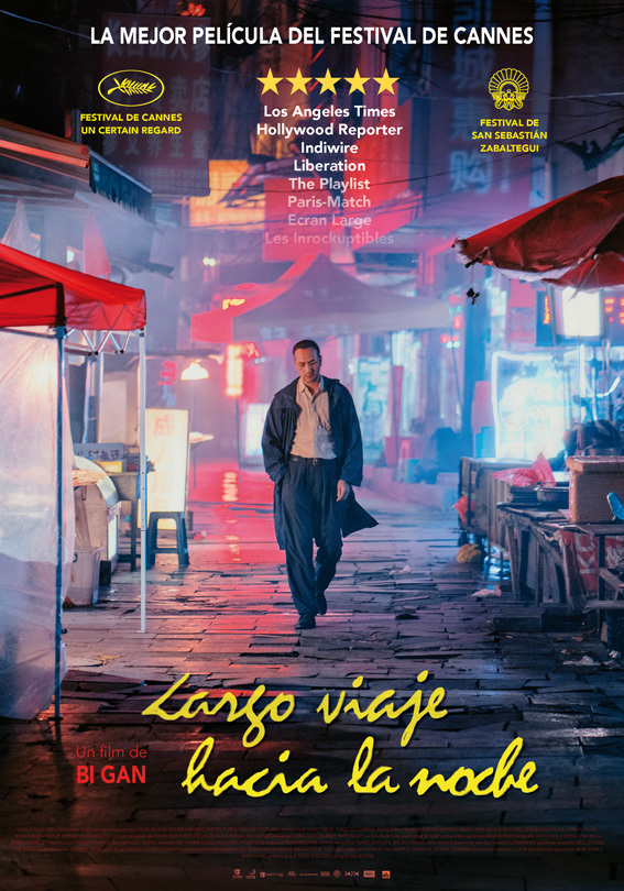 Cartel de Largo viaje hacia la noche