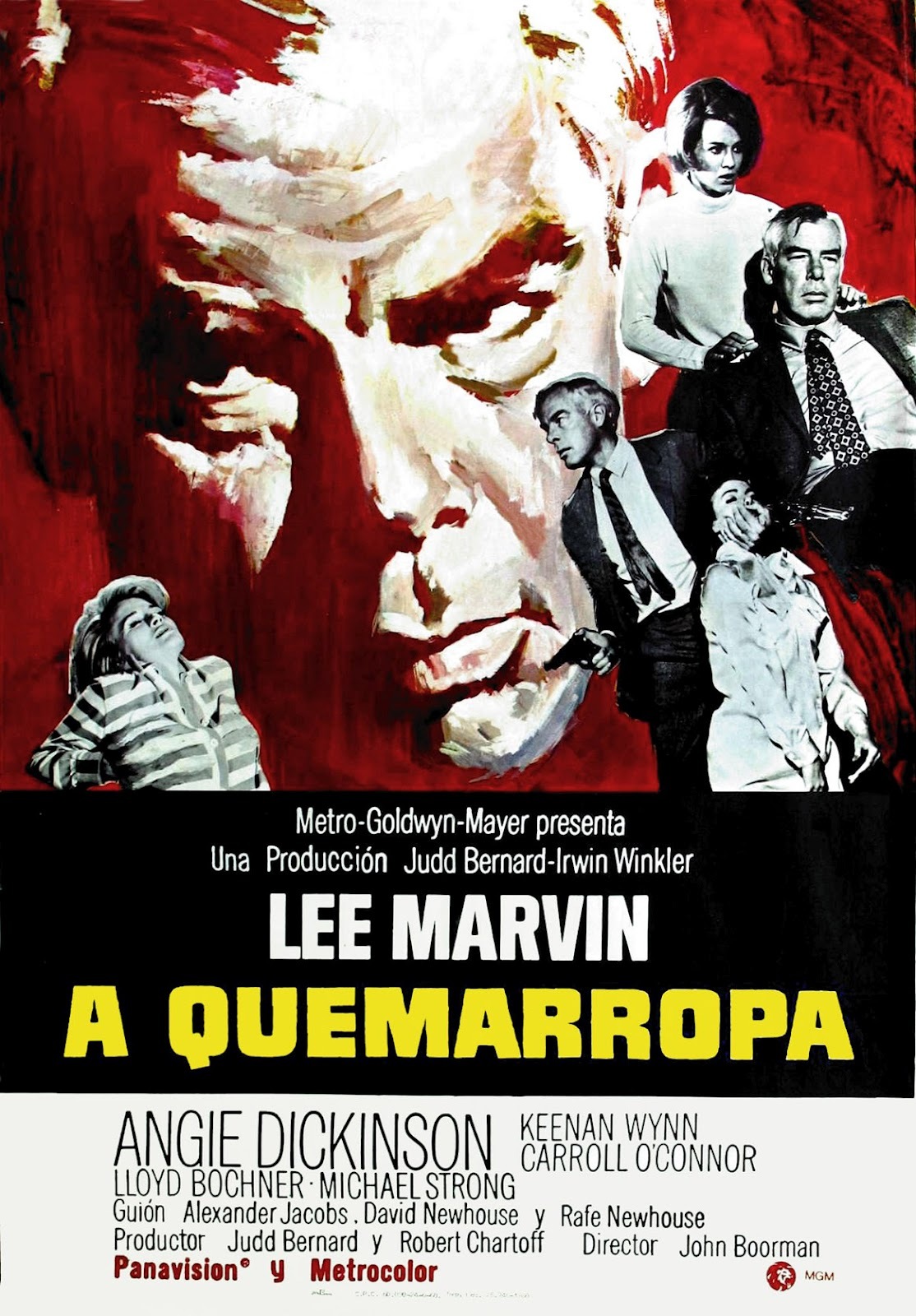 Cartel deA quemarropa
