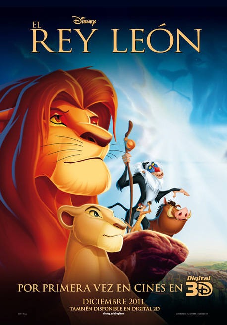Cartel deEl rey león (1994)