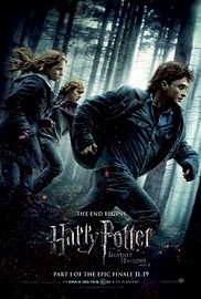 Cartel deHarry Potter y las reliquias de la muerte. Parte 1