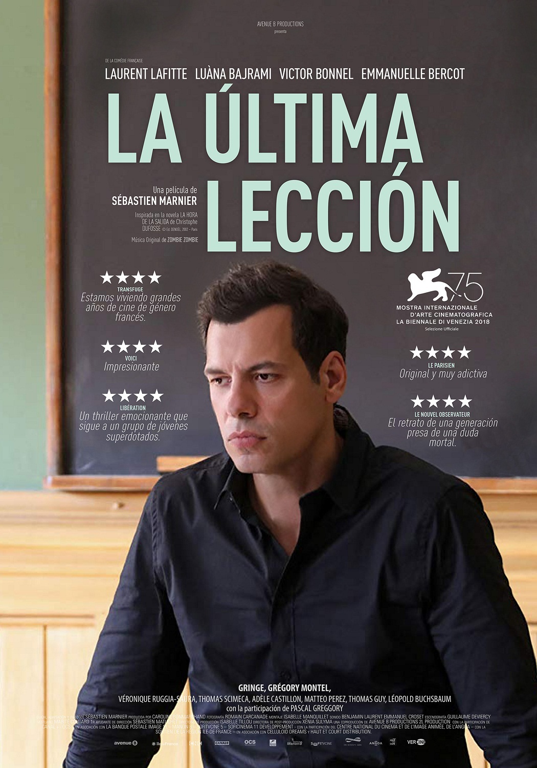 La última lección Cartelera de Cine