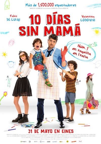 Cartel de10 días sin mamá