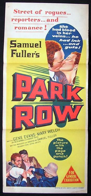 Cartel dePark Row
