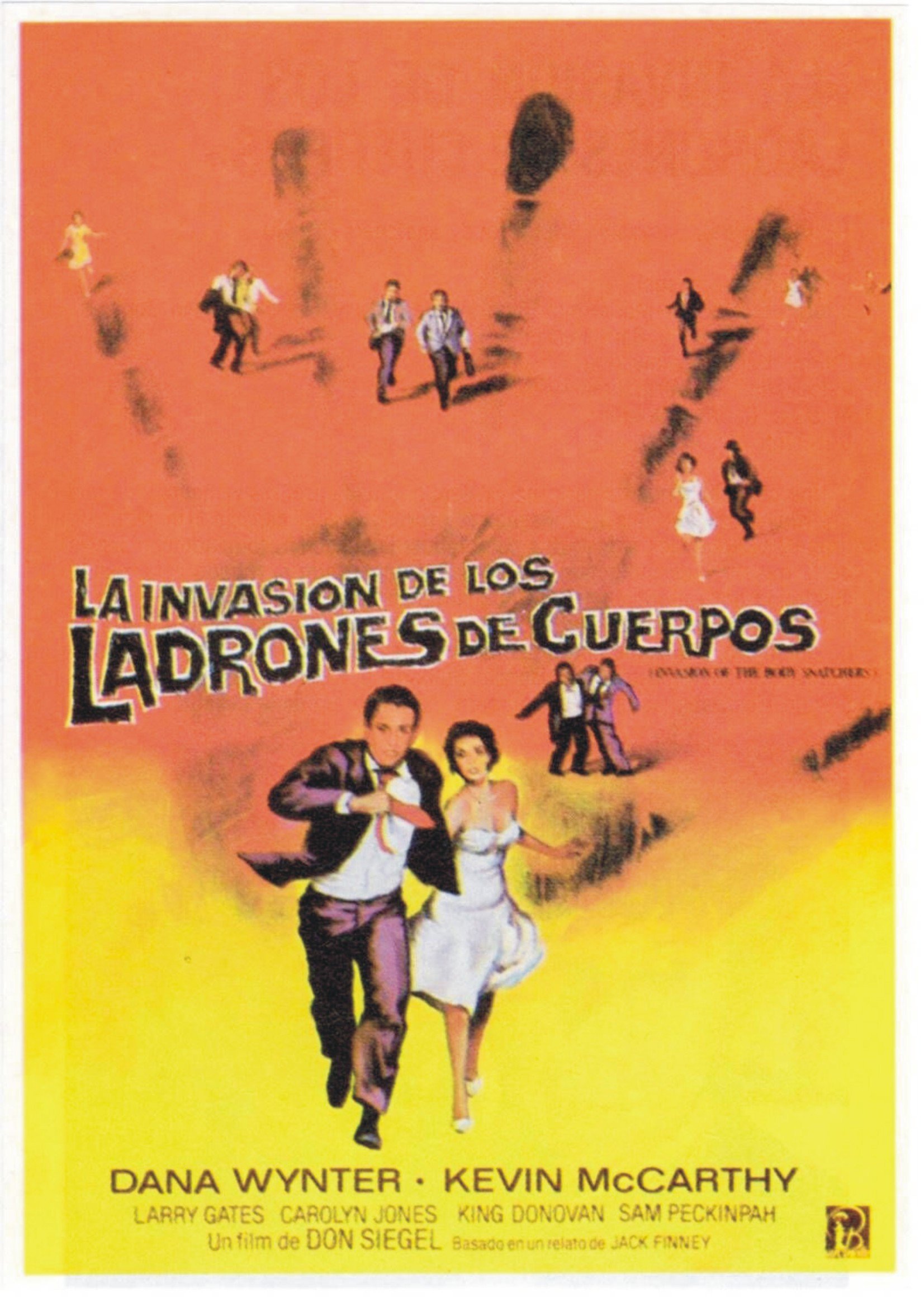 Cartel de La invasión de los ladrones de cuerpos (1956)