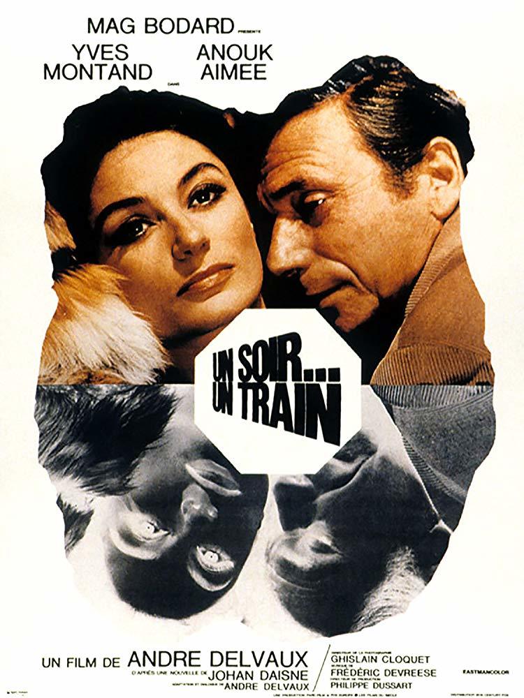 Cartel deUna noche, un tren