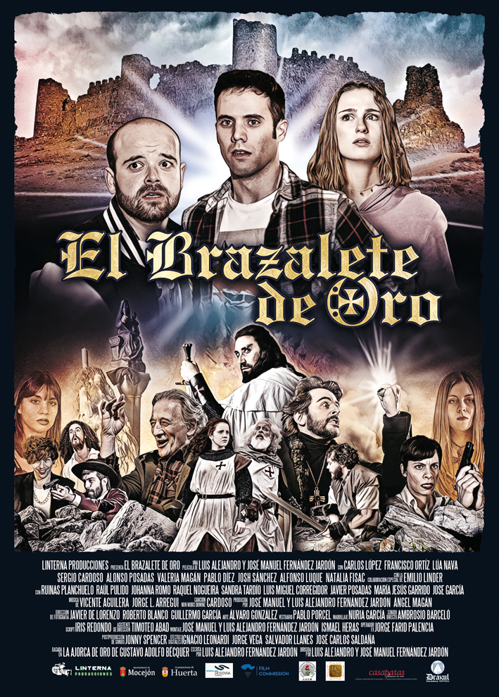 Cartel deEl brazalete de oro