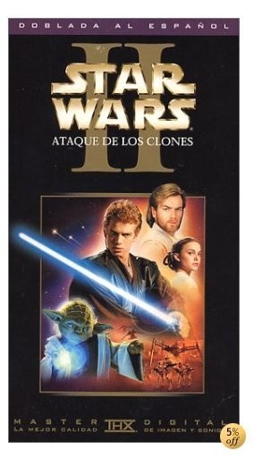 Cartel deStar Wars: El ataque de los clones