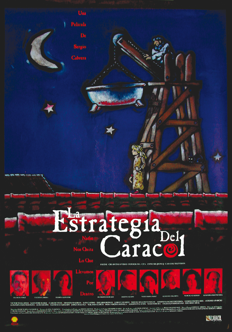 Cartel de La estrategia del caracol