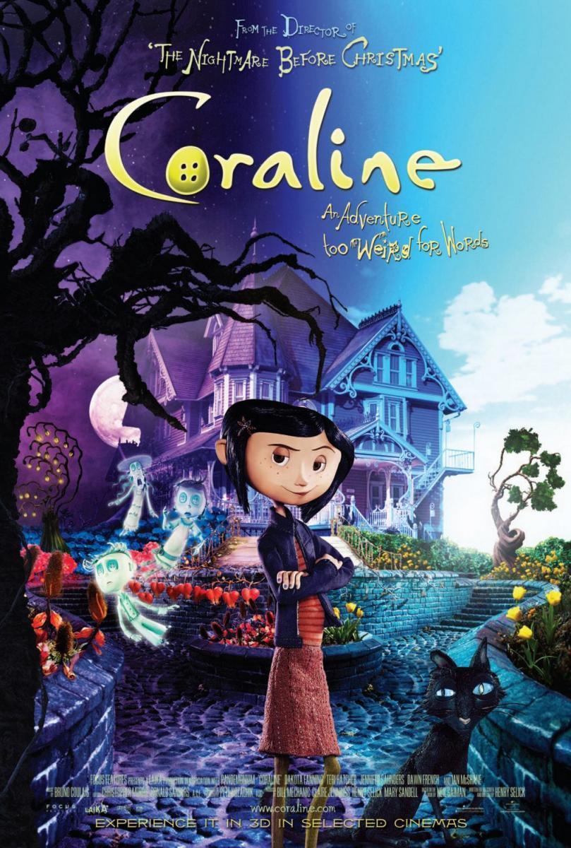 Cartel de Los mundos de Coraline