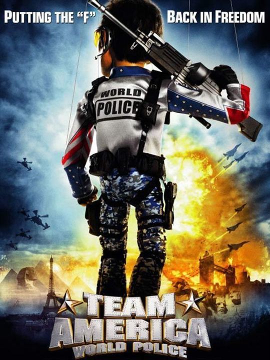 Cartel deTeam America: La policía del mundo