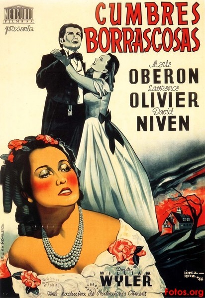 Cartel deCumbres borrascosas (1939)