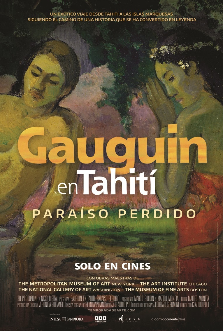 Cartel de Gauguin en Tahití: Paraíso perdido