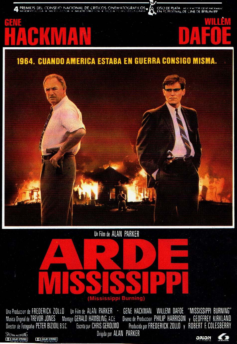 Cartel de Arde Mississipi