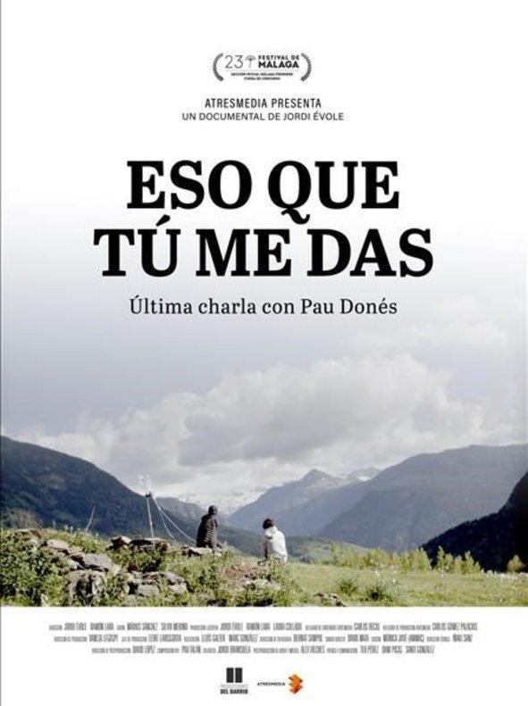 Cartel de Eso que tú me das