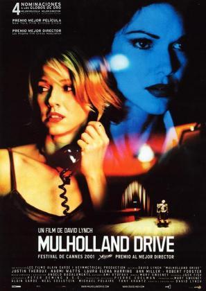 Cartel de Mulholland Drive