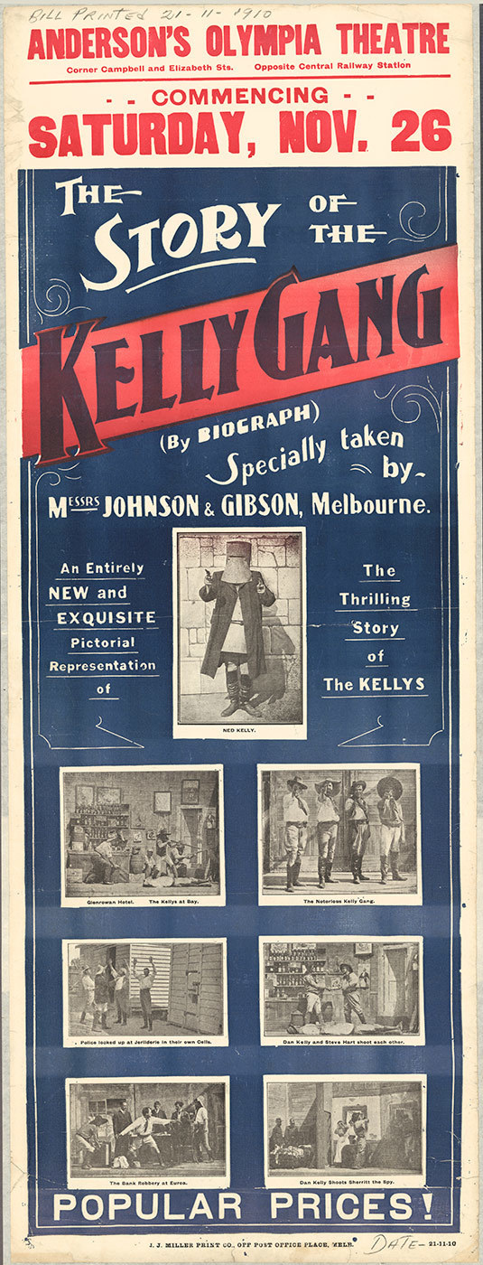 The Story of the Kelly Gang Cartelera de Cine EL PAÍS