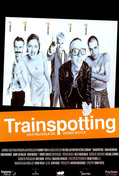 Cartel de Trainspotting (1996)