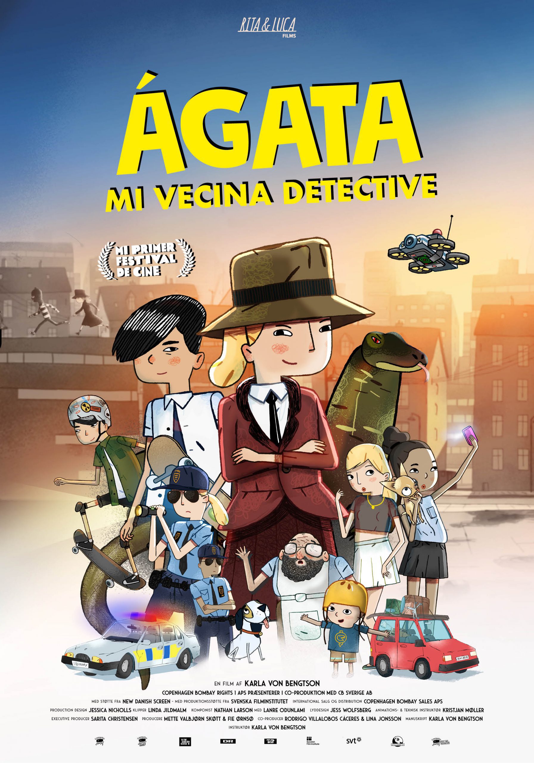 Cartel deÁgata, mi vecina detective