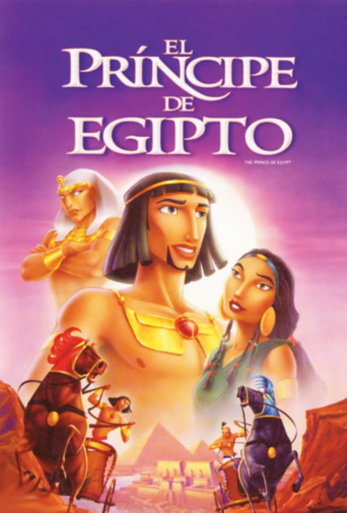 Cartel deEl príncipe de Egipto