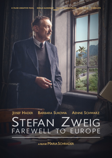 Cartel deStefan Zweig: adiós a Europa