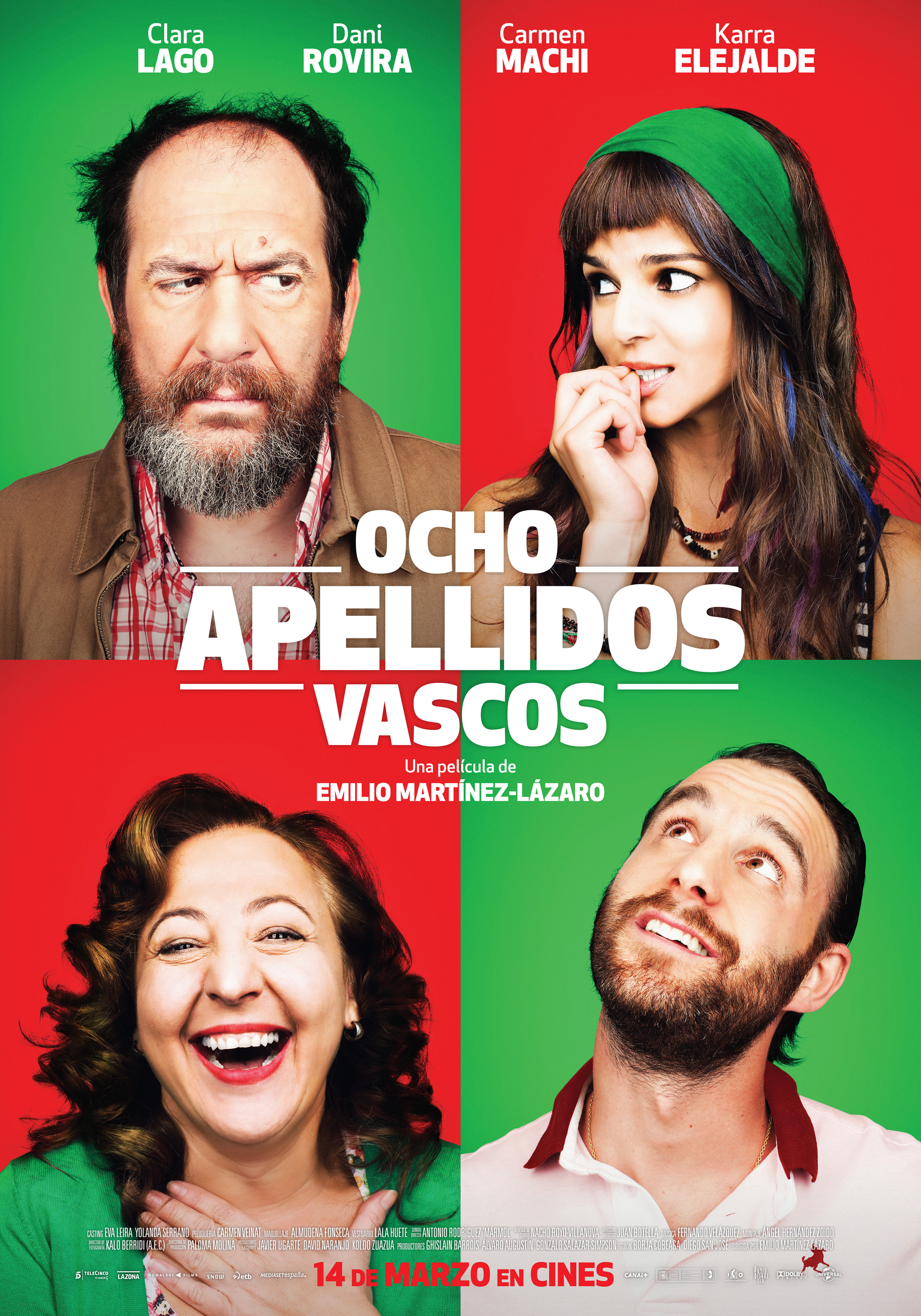 Cartel de Ocho apellidos vascos (2014)