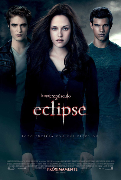 Cartel deLa saga Crepúsculo: Eclipse
