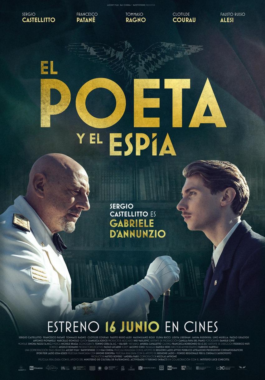 Cartel deEl poeta y el espía