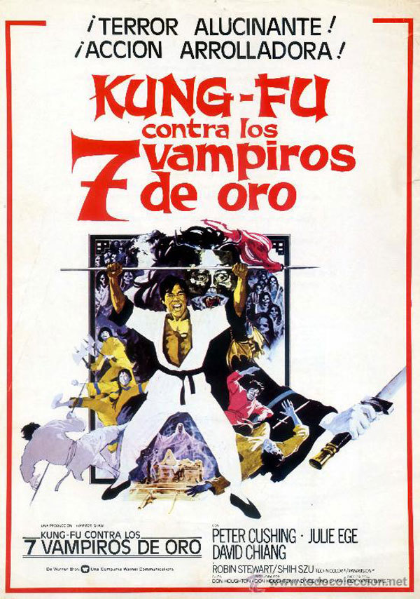 Cartel deKung Fu contra los siete vampiros de oro