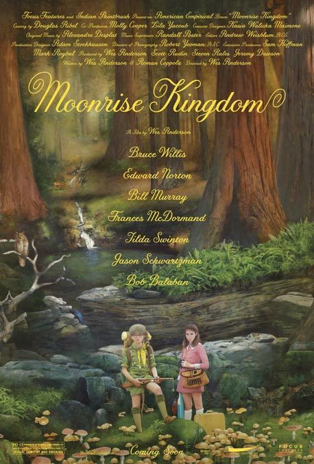 Cartel de Moonrise Kingdom