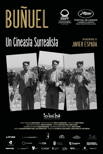 Cartel de Buñuel, un cineasta surrealista