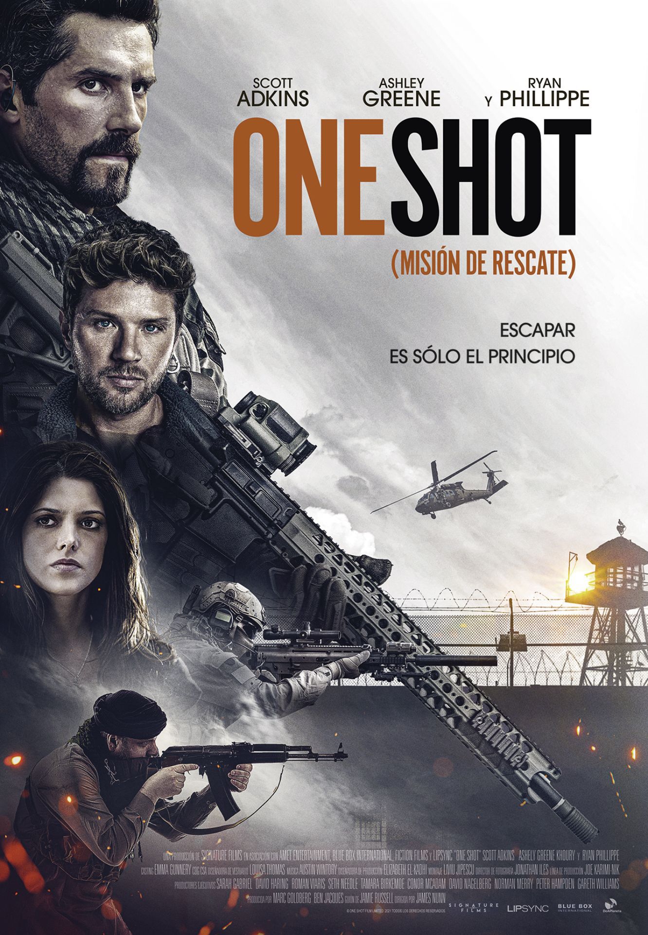 Cartel de One Shot (Misión de rescate)